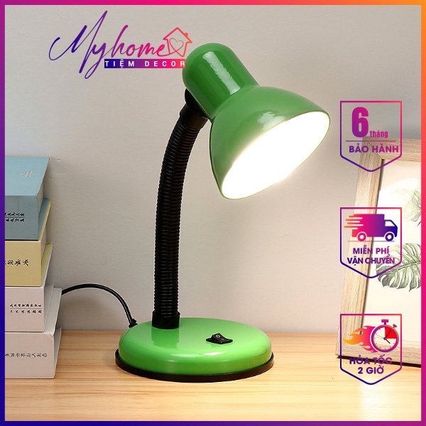 Đèn học để bàn chống cận ánh sáng trắng và vàng cho bé My Home DN042