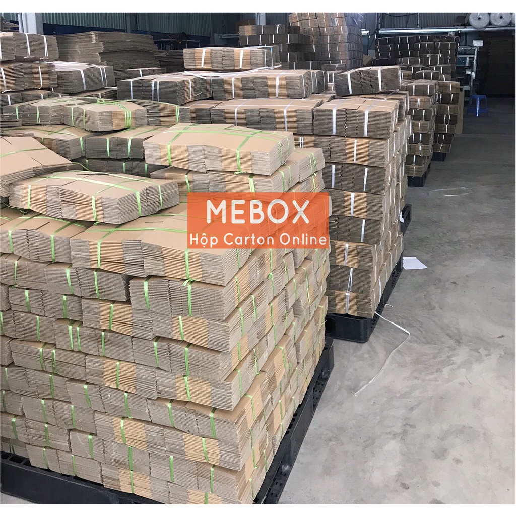 thùng hộp carton 25x15x6 bộ 50 xả kho