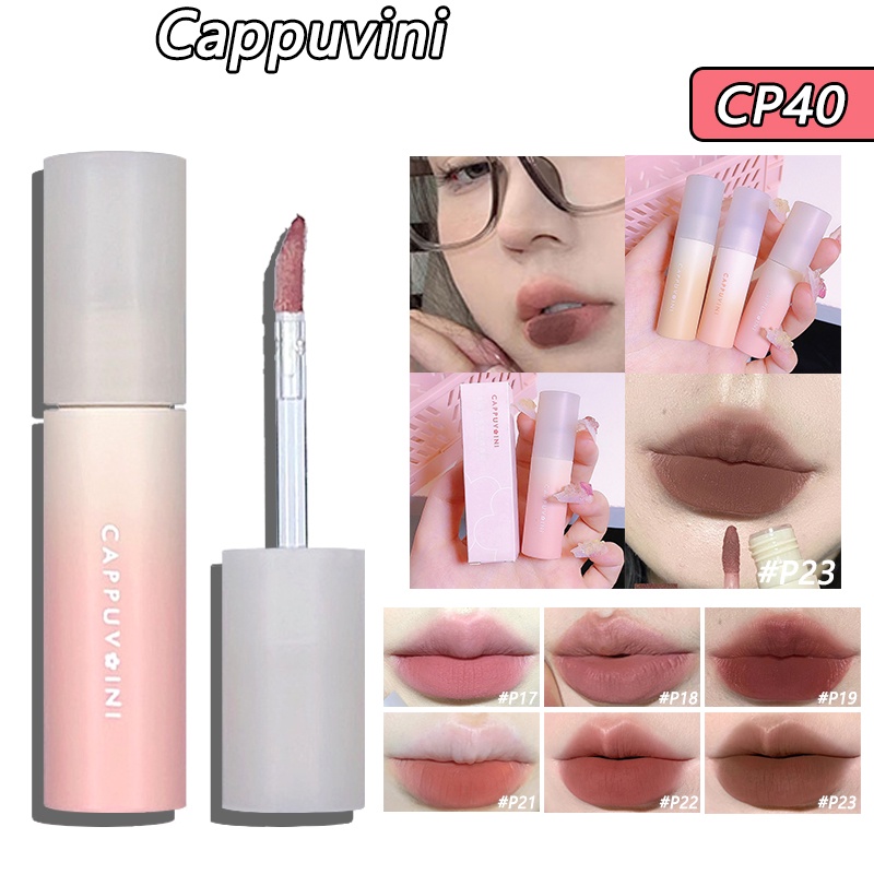 Son môi CAPPUVINI chống thấm nước thay đổi màu sắc độc đáo 3g