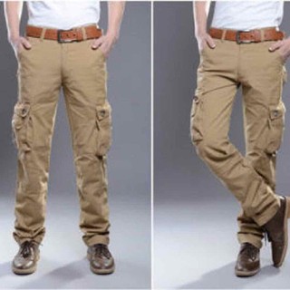 Quần kaki túi hộp nam trung niên xuất khẩu