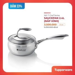 Nồi tay cầm t-chef series-saucepan 2.4l