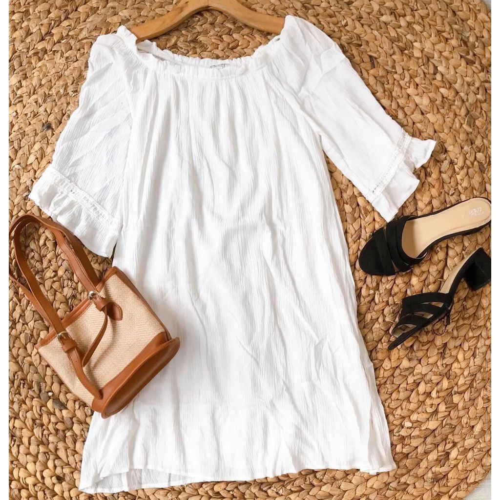 ĐẦM TRỄ VAI BIGSIZE VINTAGE