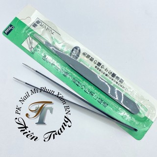 Nhíp đen rẻ gắp đá stick đính móng