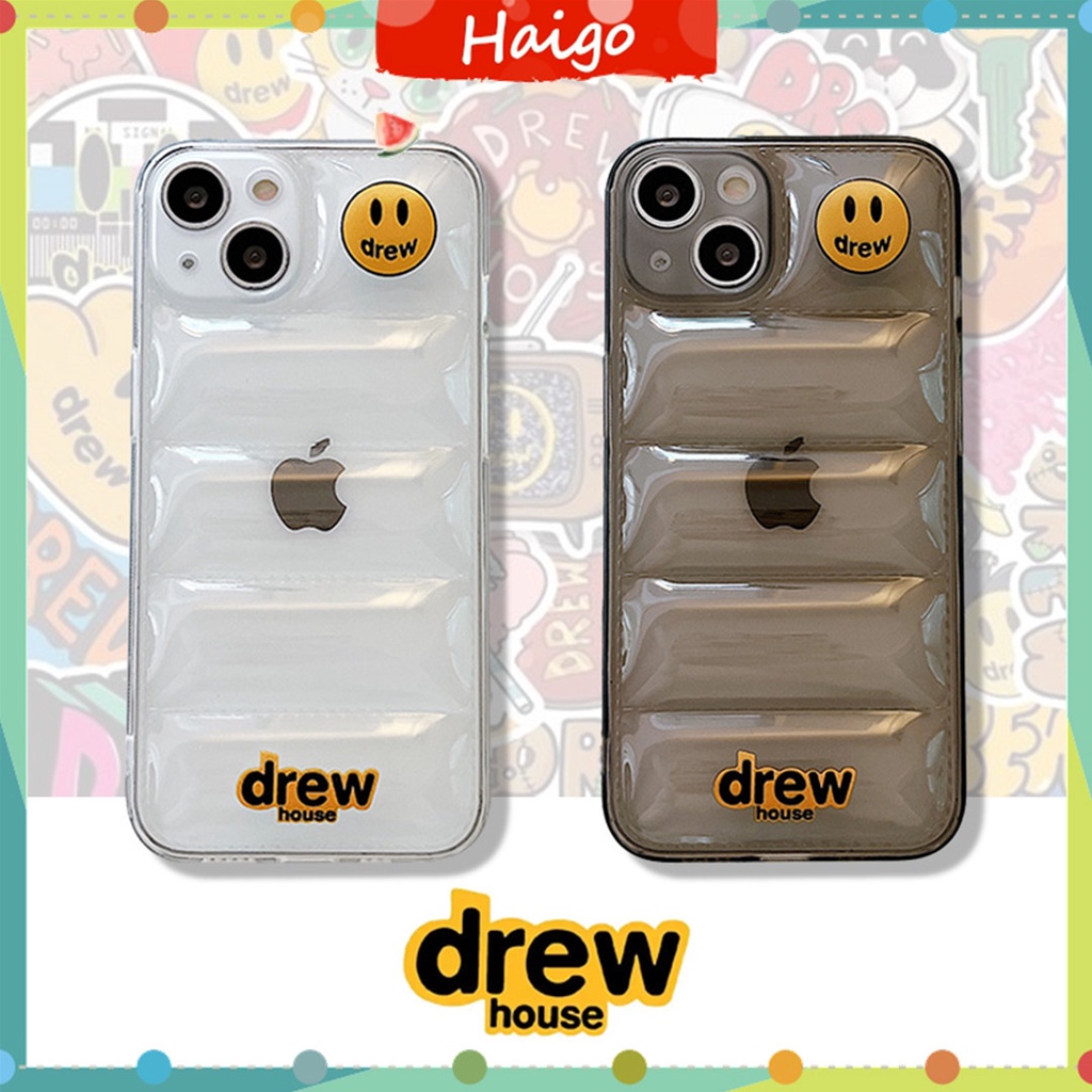 Ốp Điện Thoại TPU Mềm In Hình Vẽ DREW Cho iPhone14 13 12 Mini 11 PRO MAX 6 / 6s 7 / 8plus SE2 X / XS XR XSMAX #Hg5358