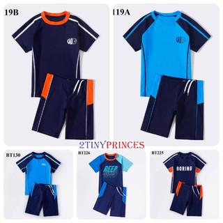 Bộ đồ bơi ngắn tay cho bé trai size đại (30-59 kg) DBBT119