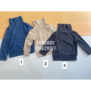 Áo len cổ lọ, áo giữ nhiệt GJ giữ ấm cho bé Choco Kids