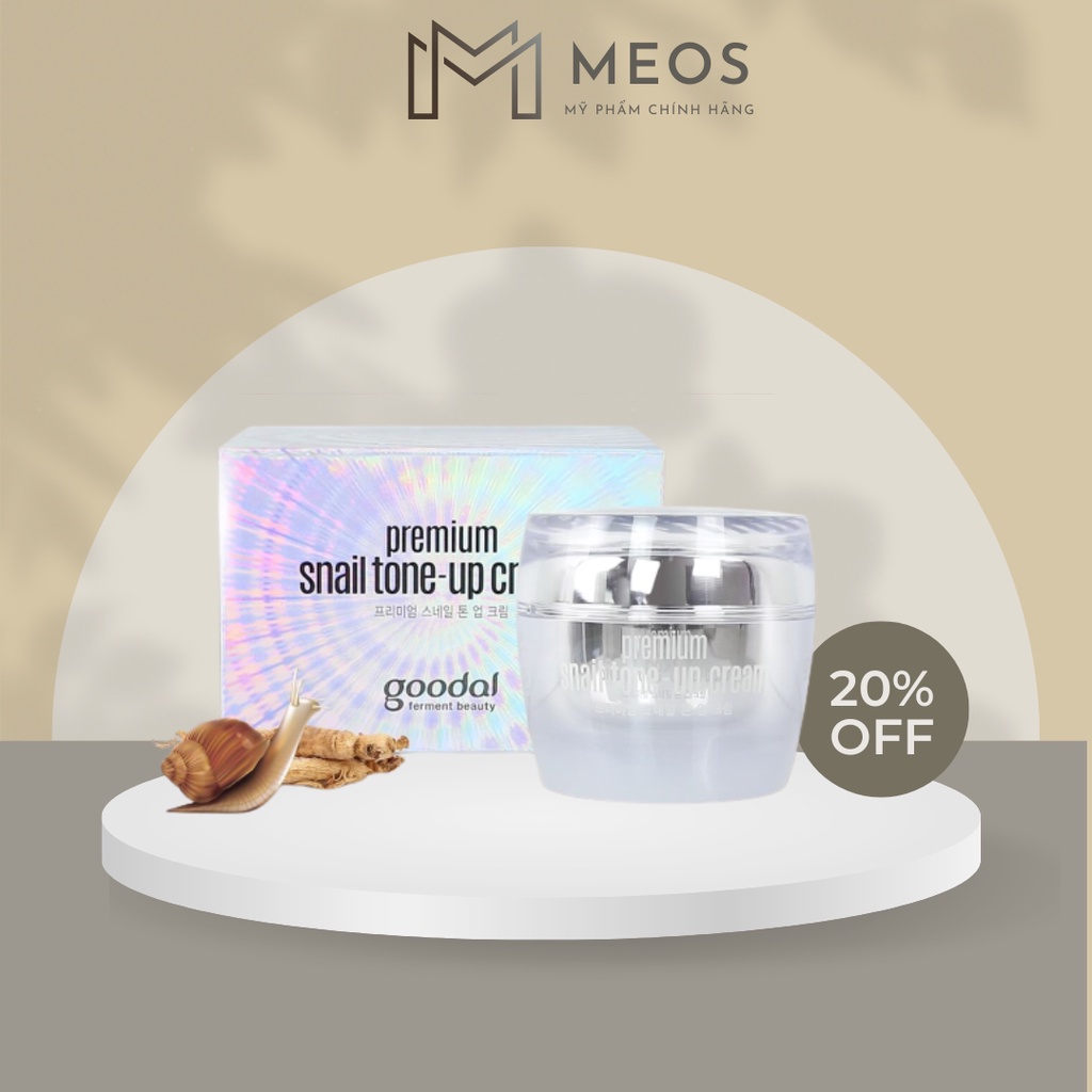 Kem dưỡng ẩm trắng da ốc sên 50ML siêu trắng Chống nhăn Chống lão hóa Se khít lỗ chân lông Hàn Quốc