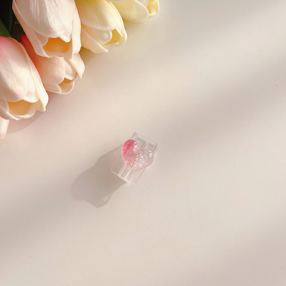 Vỏ Bọc Bảo Vệ Dây Cáp Dữ Liệu Hình Hoa Trong Suốt Cho Apple Huawei OPPO Vivo