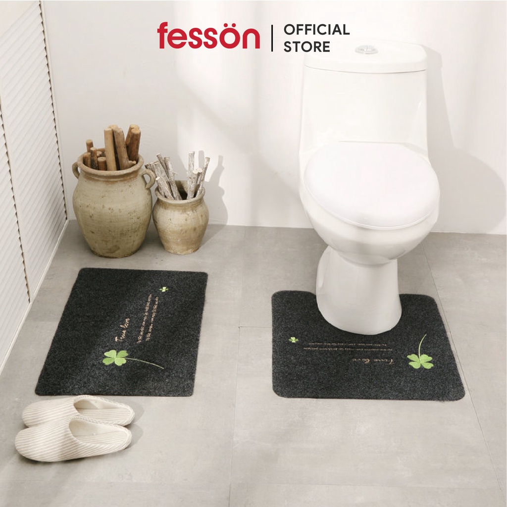 Thảm trải dưới chân bồn vệ sinh Fesson 50x50cm (chọn mẫu)
