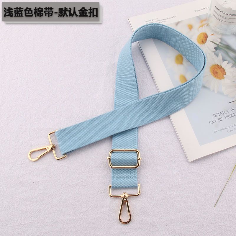 Dây Đeo Túi Xách Bằng Vải Canvas Bản Rộng 3.8cm Màu Sắc Trơn Tùy Chỉnh Thời Trang Unisex