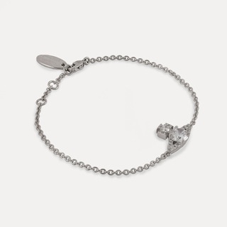 Vòng Đeo Tay Vivienne ISMENE Track Đính Đá Zircon Màu Bạc Sang Trọng