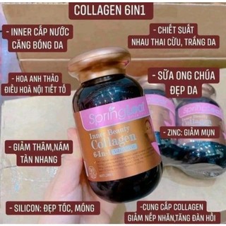 💗collagen úc 6 in 1 spring leaf inner beauty 90v