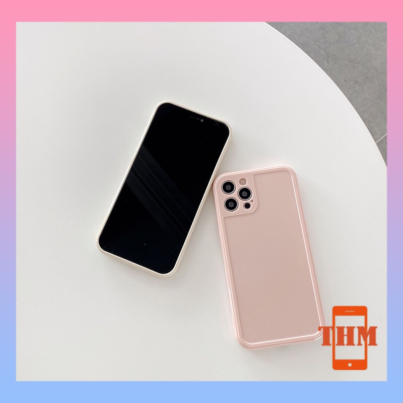 Ốp Điện Thoại Màu Trơn Đơn Giản Cho iphone 11 12 13 promax 6 6plus 6s 6splus 7 7plus 8 8plus se-012