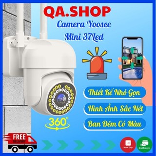 Camera yoosee ngoài trời PTZ 37Led xoay 360, Full HD siêu nét, ban đêm có màu - Camera ngoài trời yoosee PTZ 37Led