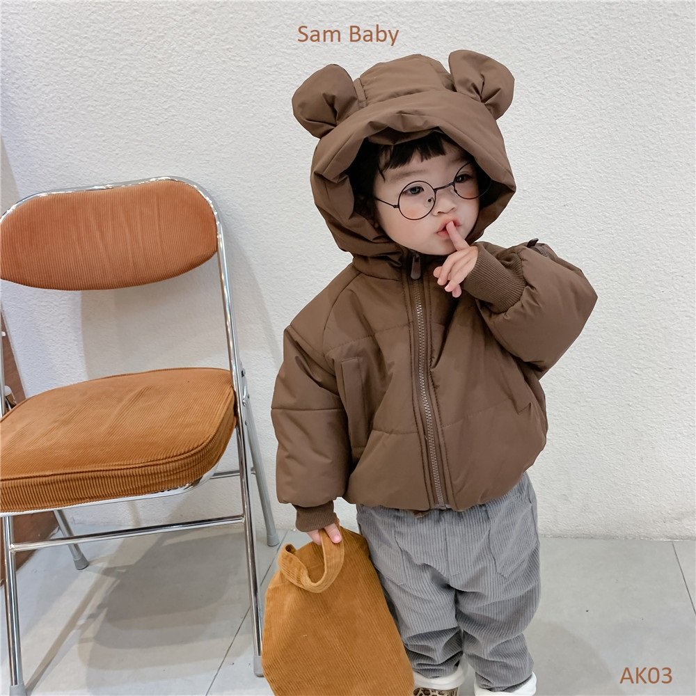 Áo khoác phao mềm mại, ấm áp cho bé AK03 - Sam Baby