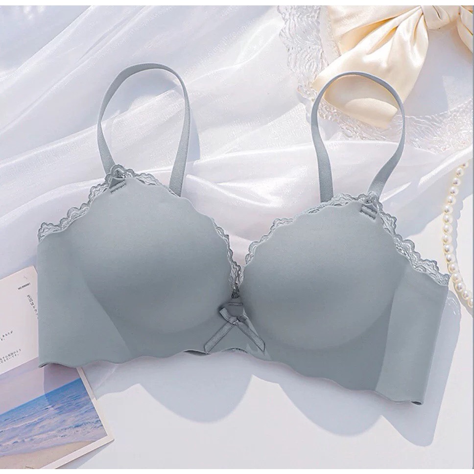 Áo lót cao cấp đúc su nâng ngực phối viền ren nhỏ xinh xắn Sunny Shop, áo siêu đẹp siêu xinh