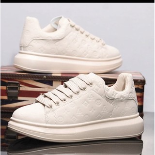 Giày unisex thể thao ulzzang dập hoạ tiết sang trọng