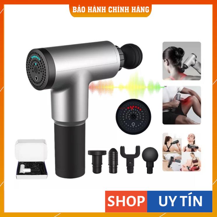 Súng massage cầm tay, Máy massage cầm tay trị đau mỏi cơ Fascial Gun