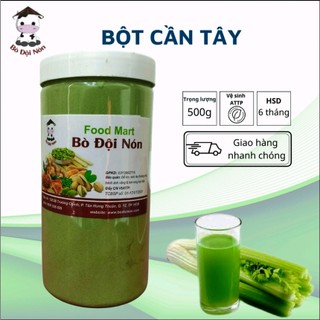 500gr bột cần tây sấy lạnh nguyên chất | bò đội nón shop
