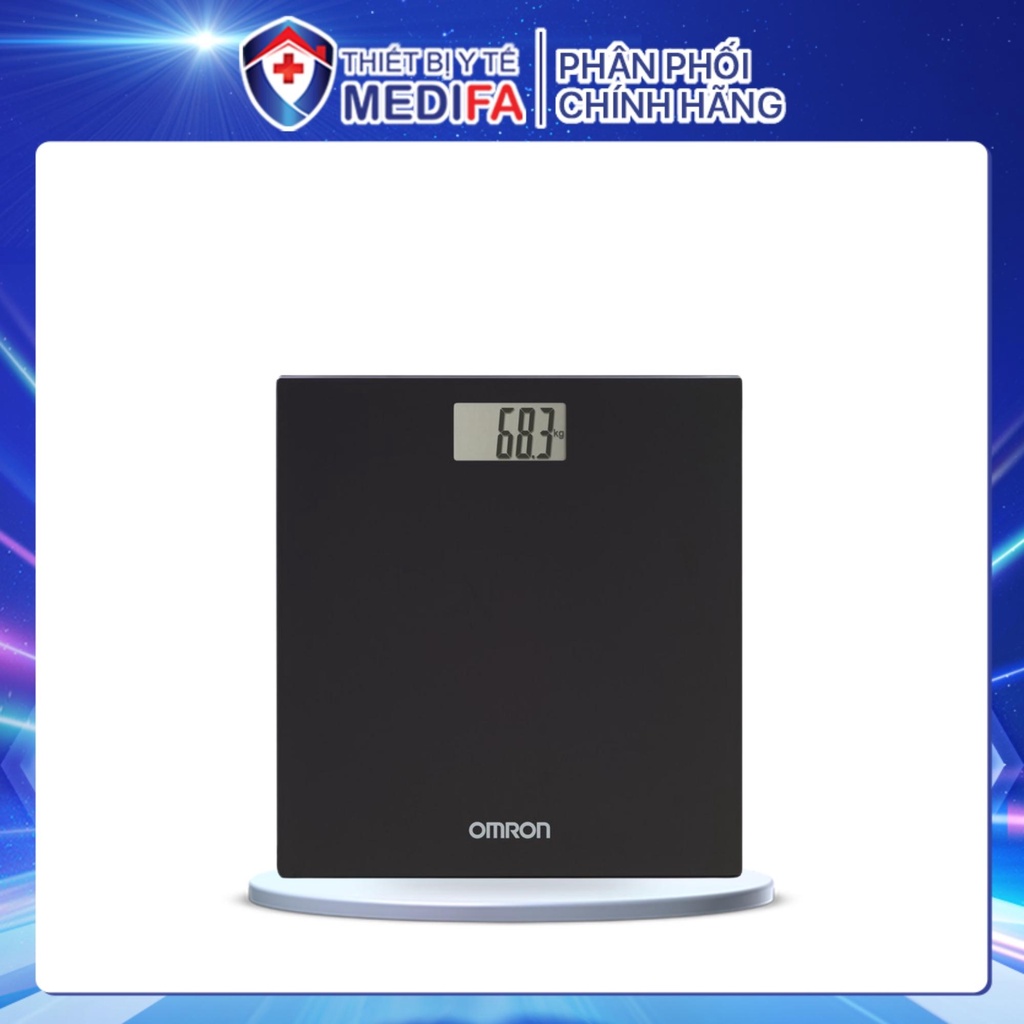 Cân Điện Tử Sức Khỏe OMRON HN-289 Mặt Kính Chịu Lực, Hiển Thị Kết Quả Đo Chính Xác Đến 100g | Bảo Hành 2 Năm