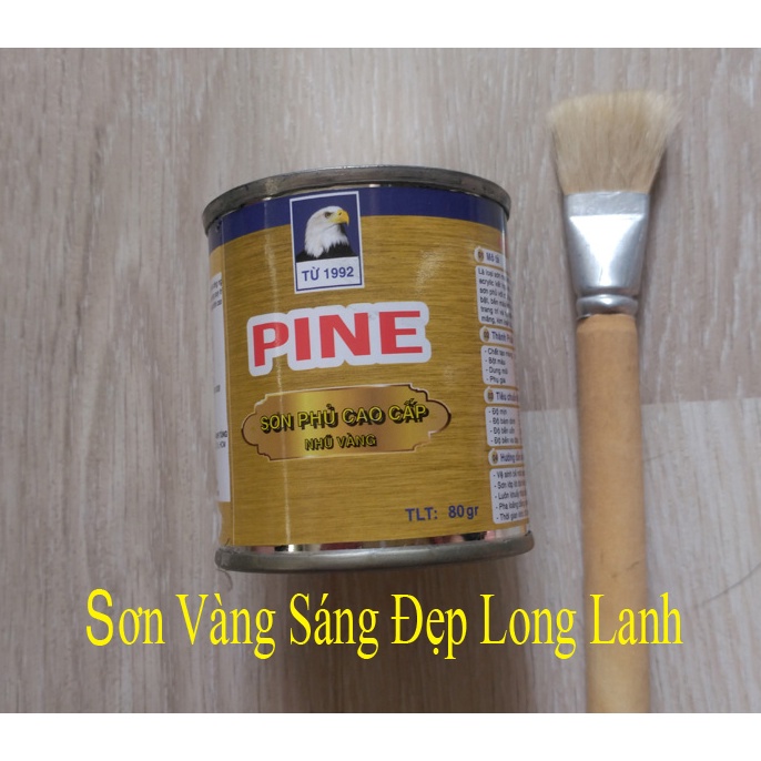 Sơn nhũ vàng 24k sáng bóng long lanh