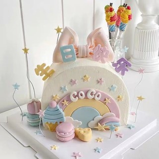 Khuôn silicone hình macaron đất sét