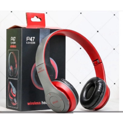 Tai Nghe Không Dây Kết Nối Bluetooth P47, Tai nghe mèo P47, mèo B39, Có Khe Cắm Thẻ Nhớ