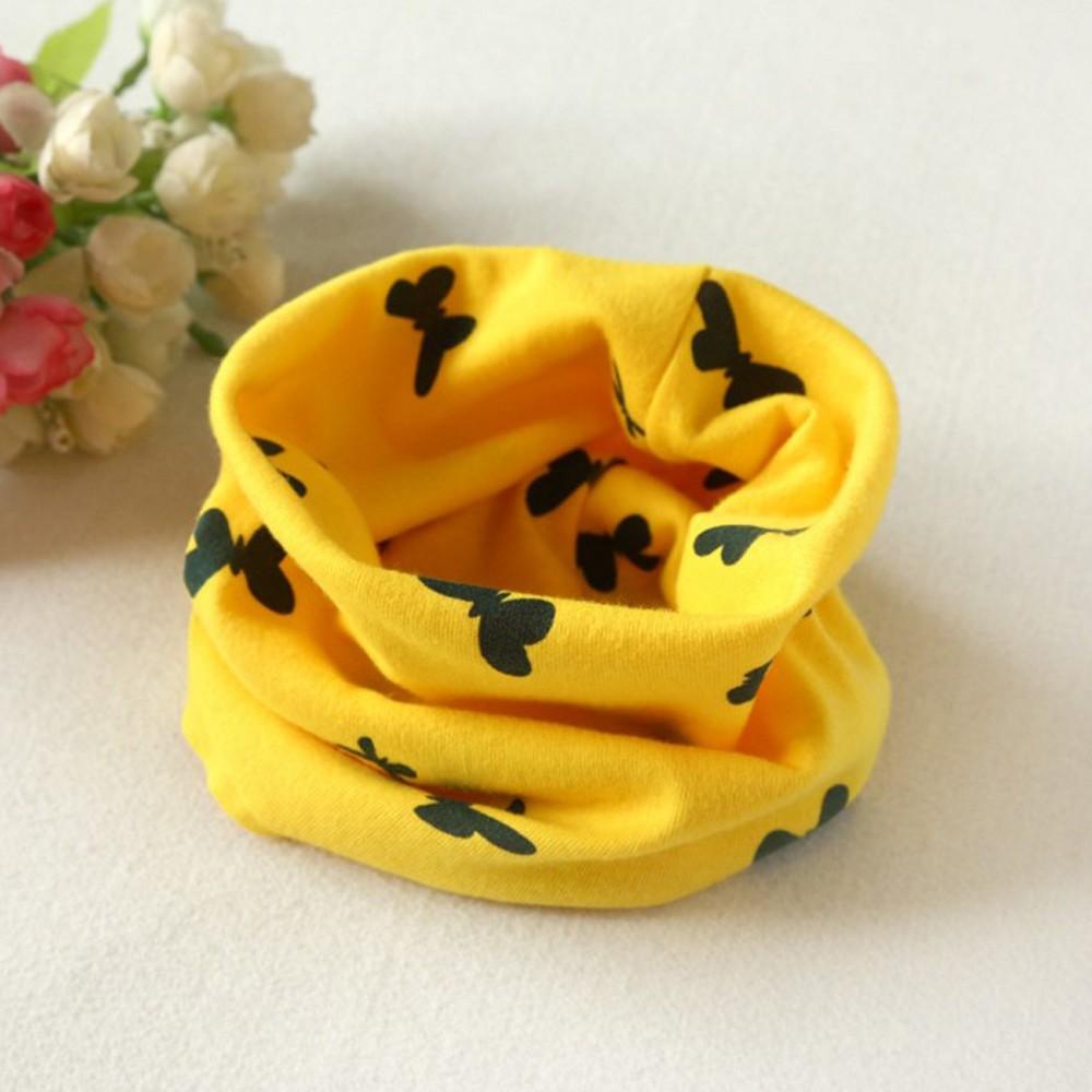 Khăn Choàng Cotton Hình Chữ O Dễ Thương Cho Bé