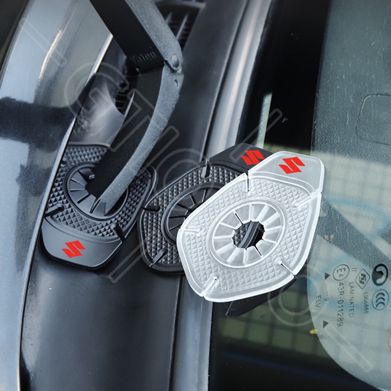 GTIOATO Silicone Vỏ Bọc Bảo Vệ Lỗ Cần Gạt Nước Cần Gạt Nước Oto ChốNg BụI Vỏ Bảo Vệ Bọc Bảo Vệ Cần Gạt Nước Kính Chắn Gió Xe Hơi Vỏ Bảo Vệ Cần Gạt Nước Phụ KiệN Xe HơI Cho Suzuki XL7 Swift Sport Vitara Dzire APV Ertiga Carry Celerio Ciaz Jimny