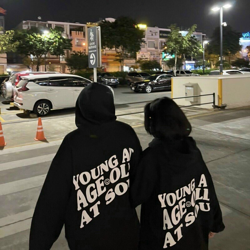 Áo khoác Hoodie chữ Thorn Studio Nỉ Có Nón Mũ , Khóa Kéo Zip Form Rộng Unisex Hàn Quốc Cặp Đôi Nam Nữ - Chống Nắng