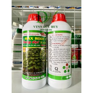 Phân bón lá max root 1 lít - bung đọt ra rễ mai vàng