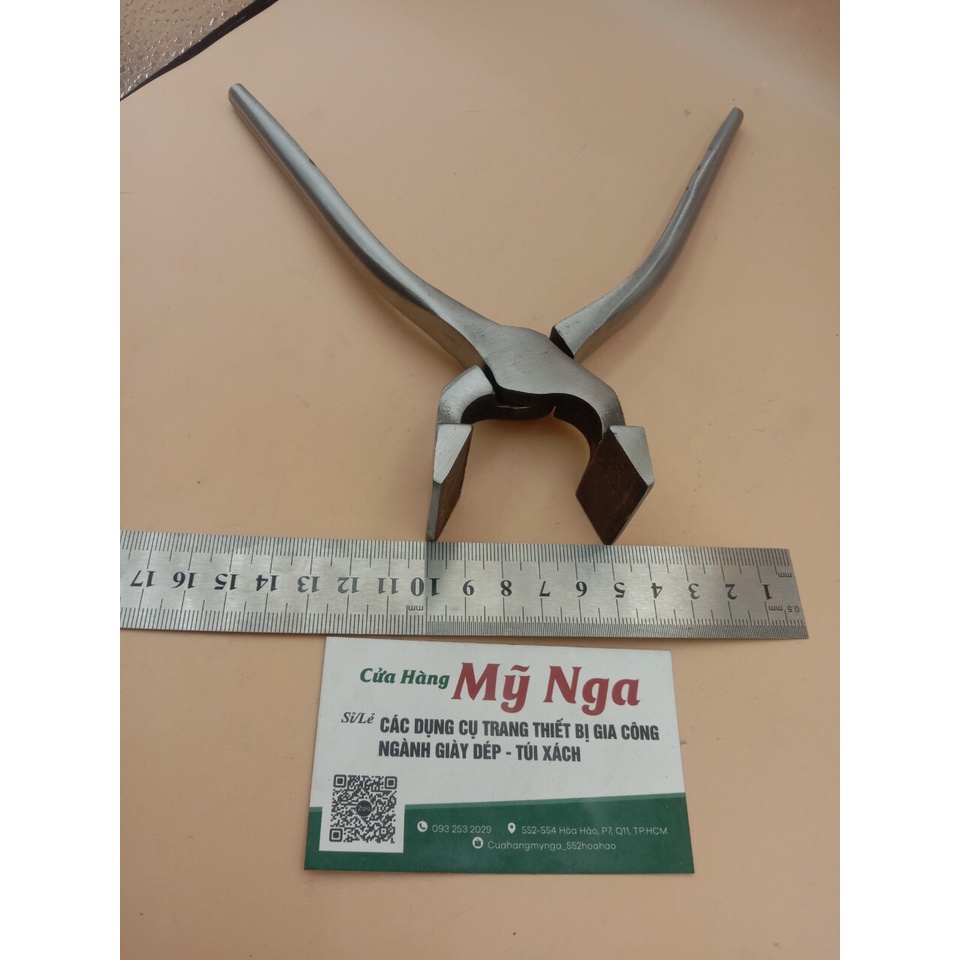 Kìm gắp mép da - dung cụ handmade sản xuất