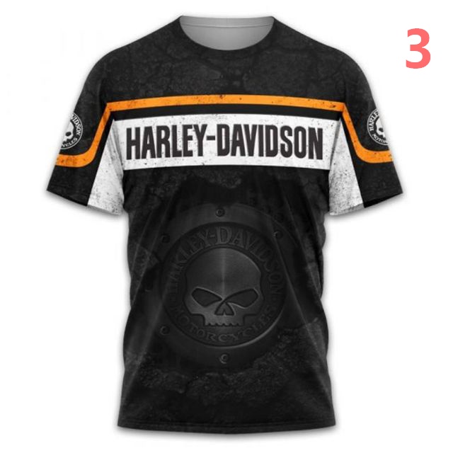 Mới Áo Thun Tay Ngắn Cổ Tròn In Hình Xe Mô Tô XXS ~ 6XL