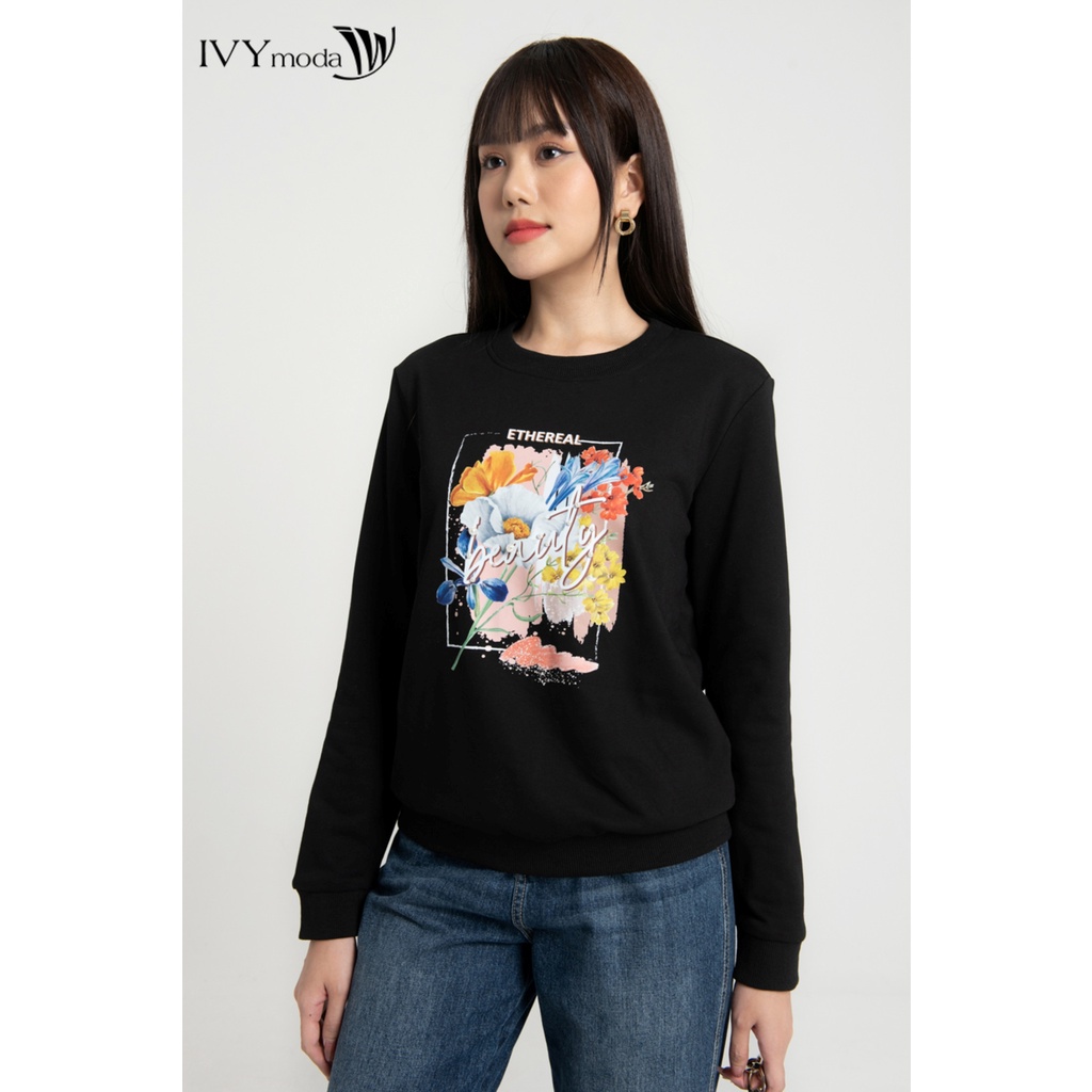 Áo thun in họa tiết nữ IVY moda MS 58M7939