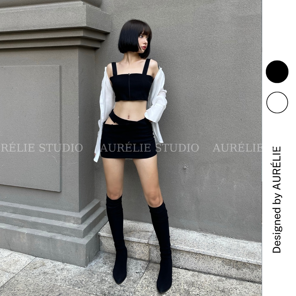 Áo sơmi sợi tơ HEBE SHIRT by AURÉLIE