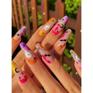 Nailbox - Mẫu Halloween với những màu sặc sỡ🥰☘️