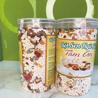Bột củ sen cao cấp Tâm An - ngon cực ( hộp 500gr mix hạt dinh dưỡng)