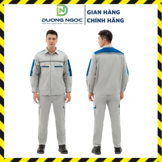 Bảo Hộ Lao Động Quần Áo Công Nhân Nam Nữ Đồng Phục Kỹ Sư BHLĐ Vải Pangrim 2721  Có Túi Hộp, Phản Quang PR02