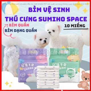 Bỉm vệ sinh cho chó Sumiho Space tả bỉm cho chó mèo