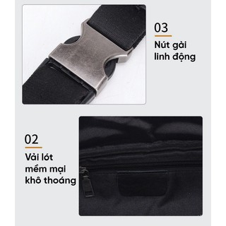 [ DA BÒ THẬT 100% ] TÚI BAO TỬ DA THẬT MÀU ĐEN BT73