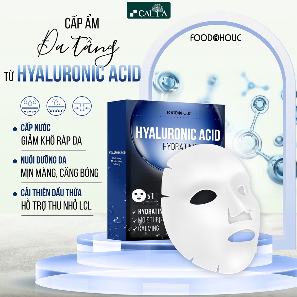 Mặt Nạ Foodaholic Hoạt Chất Chuyên Sâu Retinol, Peptide, Hyaluronic Acid, Beta Arbutin Premium Foodaholic 23ml