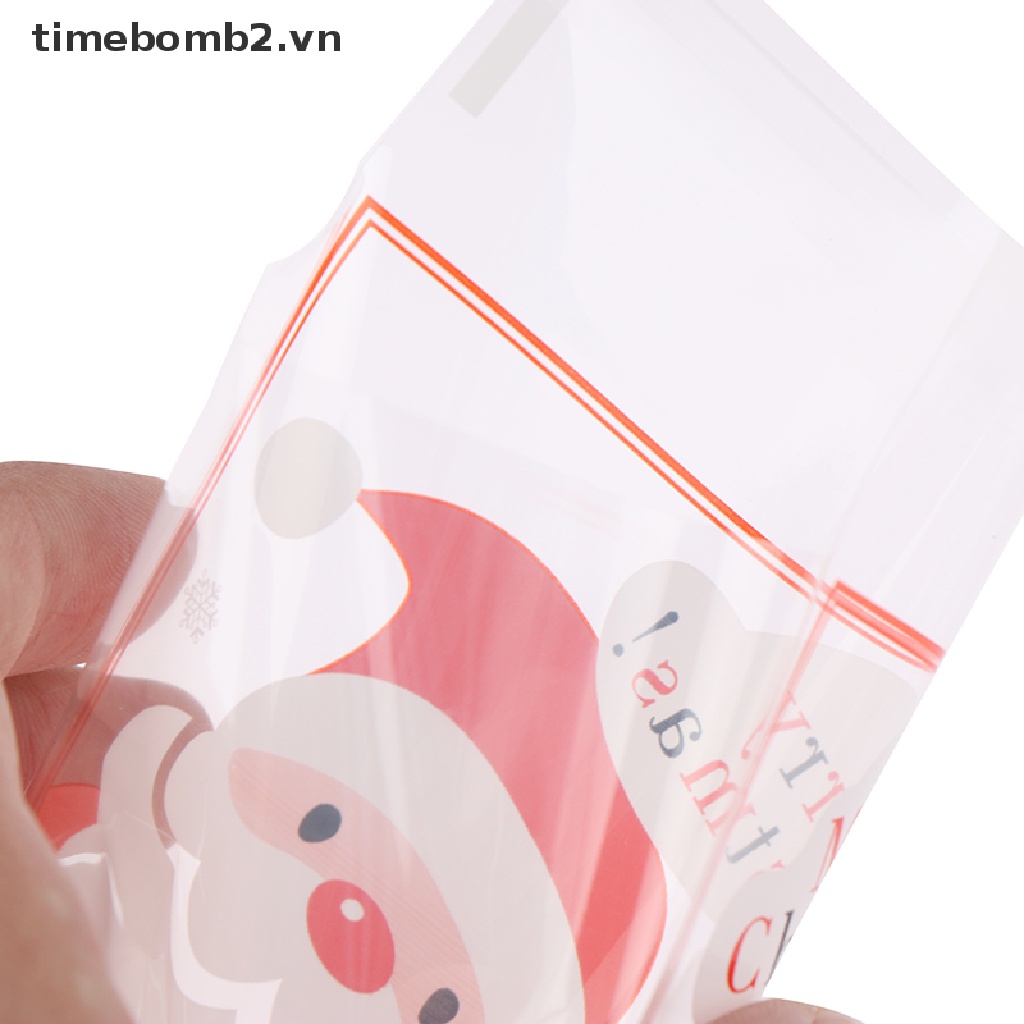 {Christmas &amp; 2023} 100 Túi Đựng Kẹo Giáng Sinh Trong Suốt