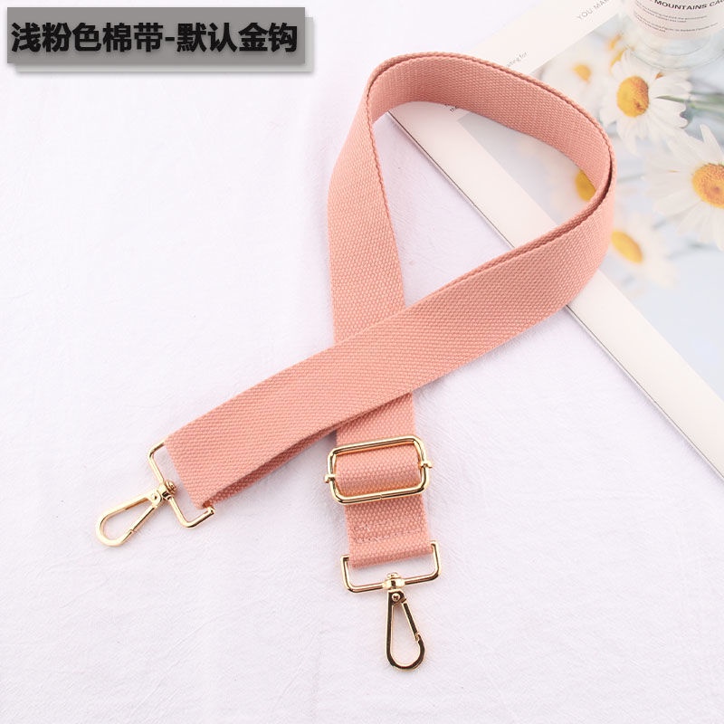 Dây Đeo Túi Xách Bằng Vải Canvas Bản Rộng 3.8cm Màu Sắc Trơn Tùy Chỉnh Thời Trang Unisex