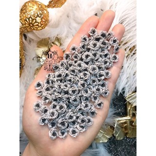 hoa hồng pháp size nhỏ, hoa bột nail