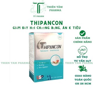 THIPANCON - Giúp tăng cường tiêu hóa, hỗ trợ giảm đầy hơi, chướng bụng, ăn chậm tiêu.