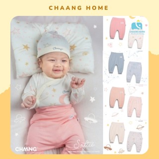 Set quần dài cho bé sơ sinh cotton Chaang Cosmos thoáng mát dễ chịu