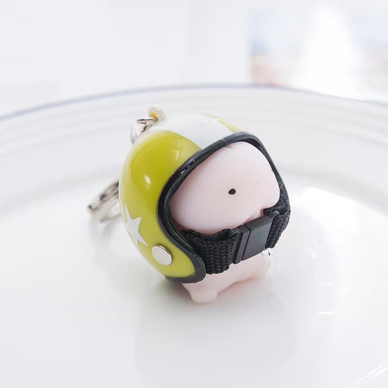 Móc Khóa Hình Gấu Trúc Dễ Thương Vui Nhộn