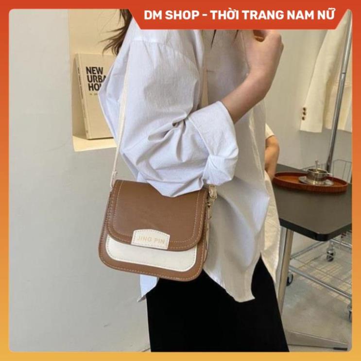 Túi Xách Nữ Học Sinh Đi Làm Chơi Thời Trang 2022 , Tui Đeo Chéo Đeo Vai Màu Kem Đen Phong Cách Châu Âu Putin Shop