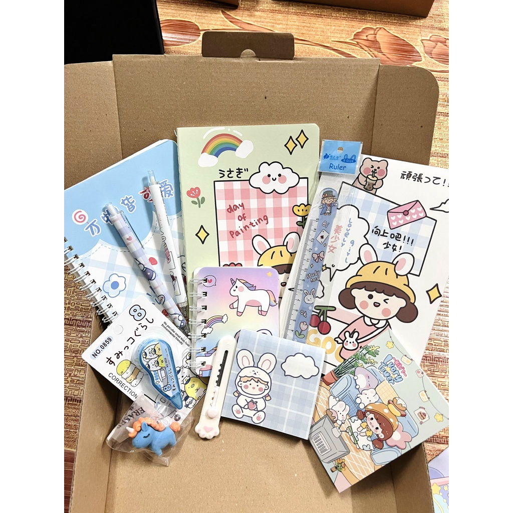 Combo đồ dùng học tập siêu xinh