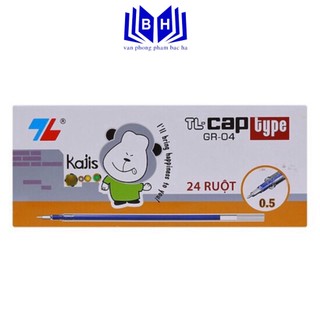 Ruột bút gel gr-04 - ruột bút gel nước thiên long ngòi 0.5mm